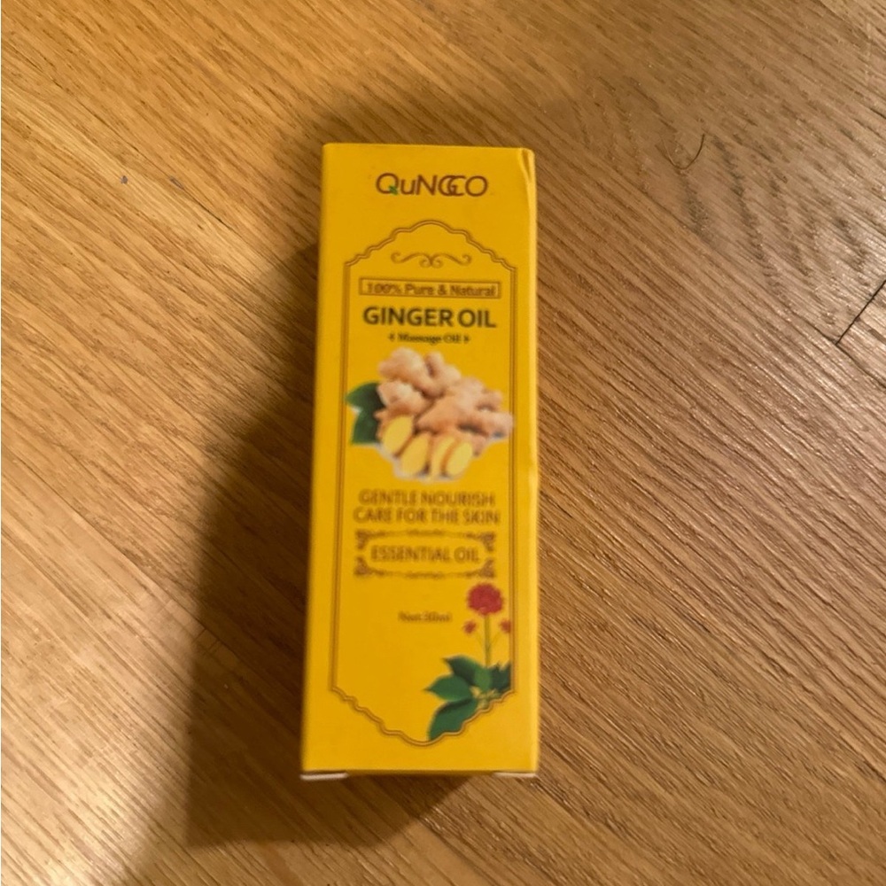 Quneco Ginger Oil - Yellow Box